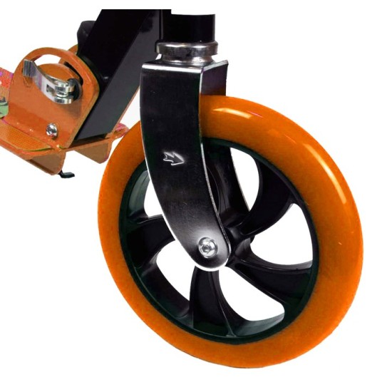 Roller tõukeratas suure 20,5 cm. ratastel ORANŽ