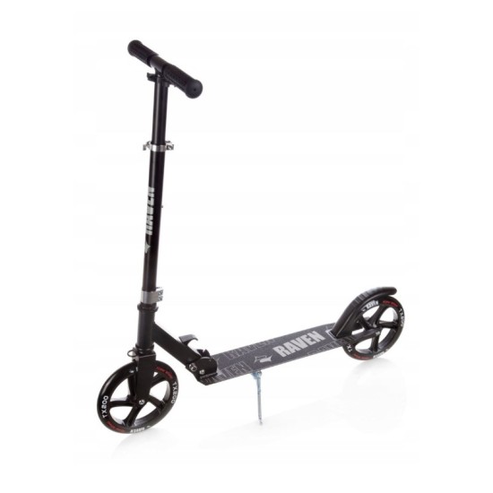 Alumiiniumist roller RAVEN STRAIGHT BLACK suure 20 cm. ratastel