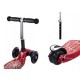 Triratis paspirtukas scooter raudonas MicMax