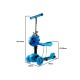 Kolmerattaline roller istmega 3in1 lepatriinu kollane