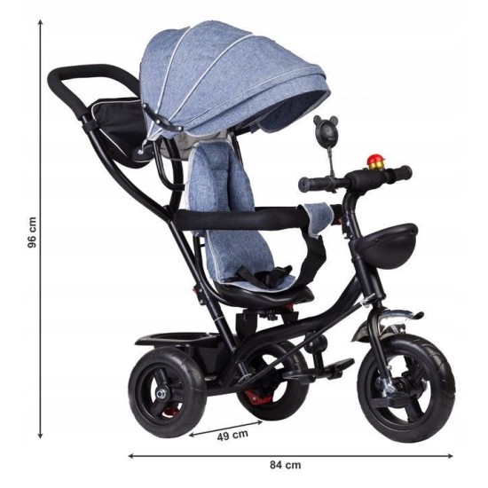 Laste kolmerattaline jalgratas Ecotoys JEANS
