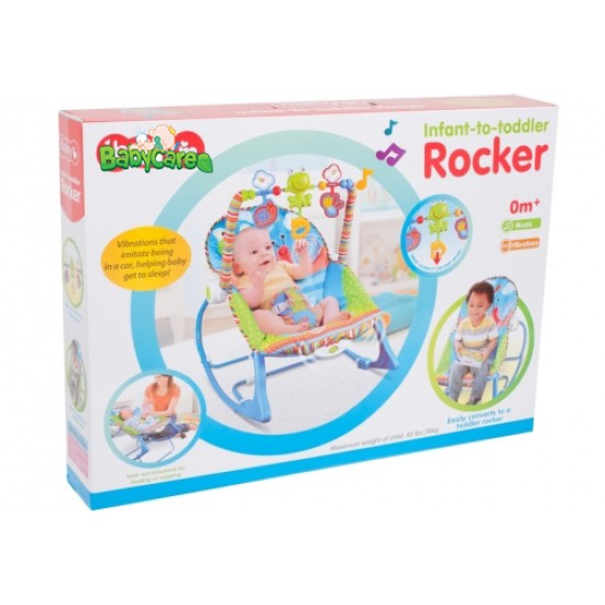 Vibreeriv voodi IBABY 3*1 sinine