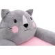 Pehme laste plüüsist tugitool 3in1 "Cat" XXL