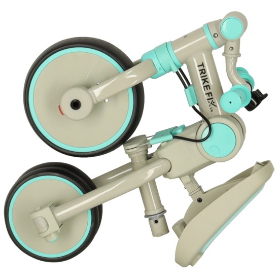 Laste kolmerattaline jalgratas TRIKE FIX V4, Sinine-hall