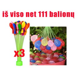 Vandens Bombų - Balionų Rinkinys 111vnt.