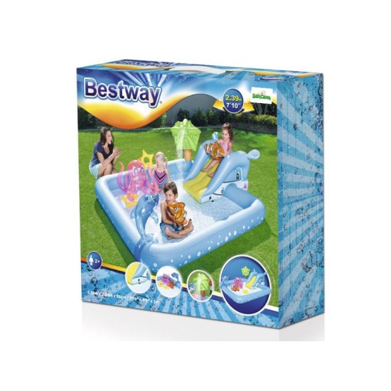 BESTWAY lastebassein "Akvaarium" veepihustiga