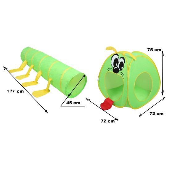 Telk tunneliga 2*1 Big Mouth Caterpillar