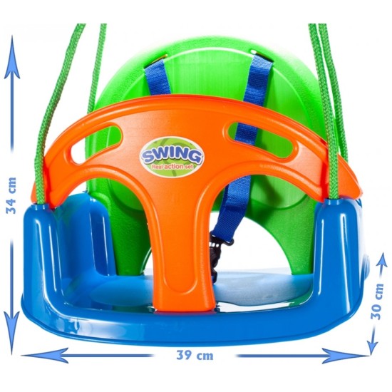 Ühekordne plastikkiik 3in1 SWING