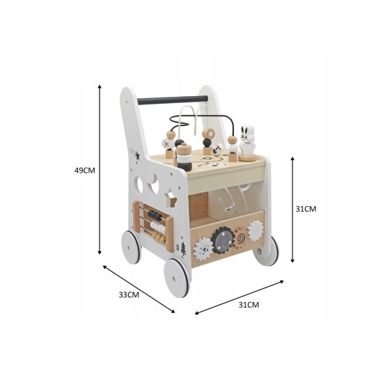 Puidust tõukur EcoDeluxe