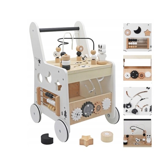Puidust tõukur EcoDeluxe