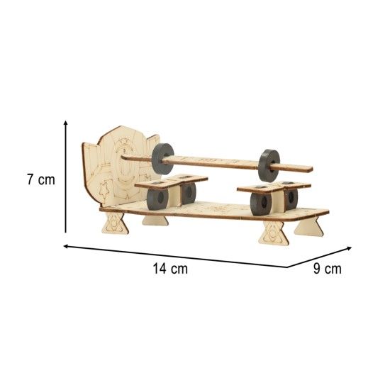 Tee-seda-ise teaduseksperimendi magnetiline 4in1 komplekt