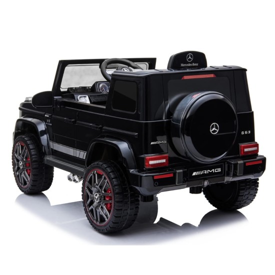 Ühekohaline elektriauto Mercedes G63 AMG 4x4, must