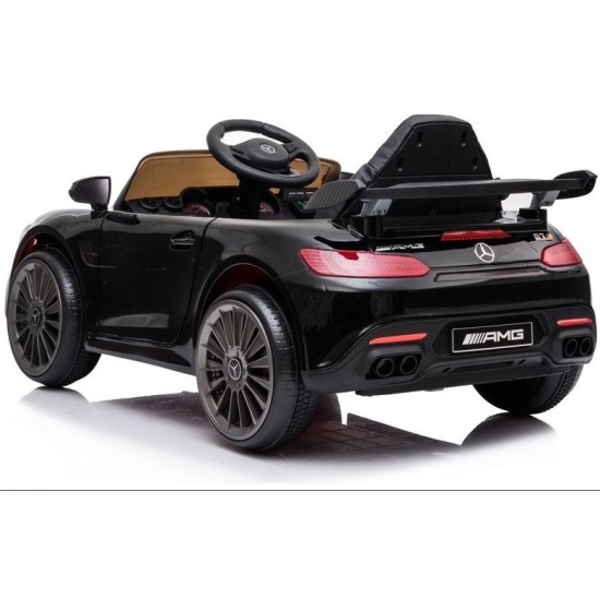Ühekohaline elektriauto lastele Mercedes AMG GT R, must