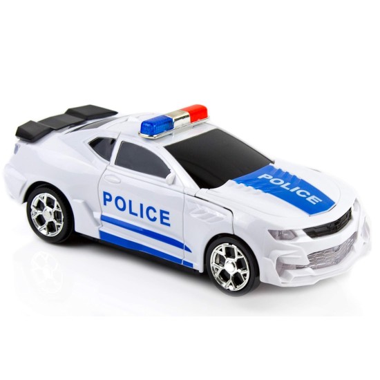 Politseiauto trafo - robot