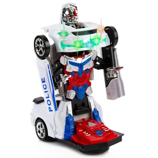 Politseiauto trafo - robot