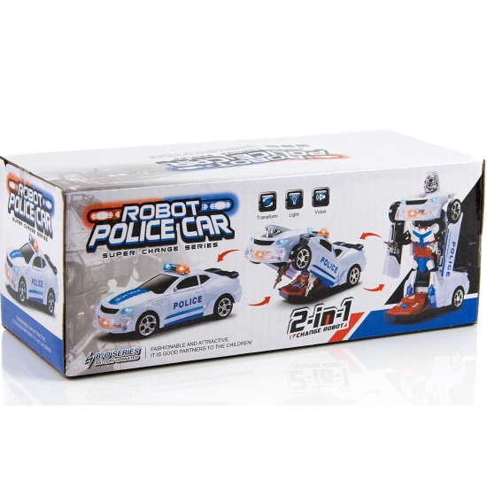 Politseiauto trafo - robot