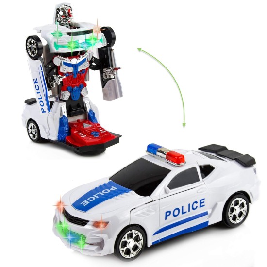 Politseiauto trafo - robot