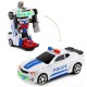 Politseiauto trafo - robot