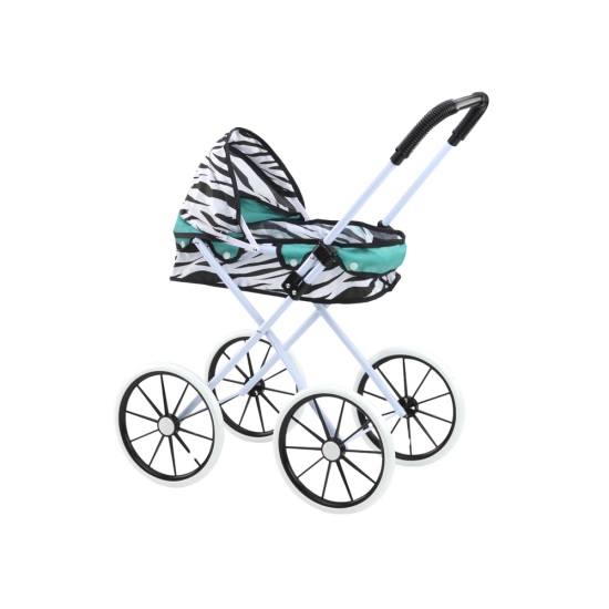 Nukukäru "Alice Retro", Zebra Turquoise