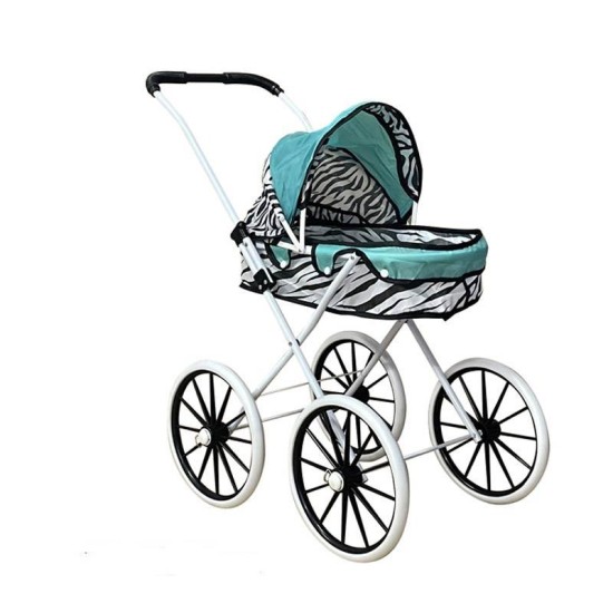Nukukäru "Alice Retro", Zebra Turquoise