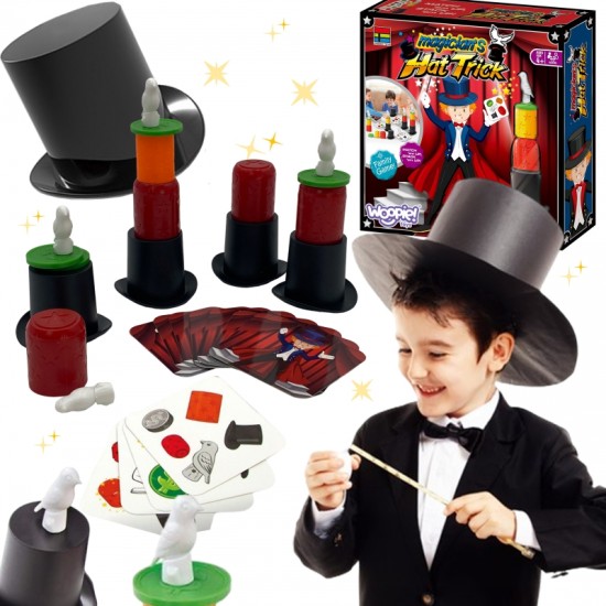 Võlutrikkide mäng programmiga Hat Little Magician 4+