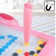 Montessori laste magnettahvel "Magpad", Rabbit Pink, 46.5 cm.
