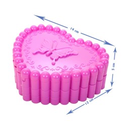 Laste kosmeetikakomplekt "HEART"