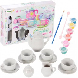 Mini teetasside komplekt kaunistuseks 18 eset