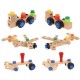 Laste puidust konstruktorikomplekt Tool, 3in1