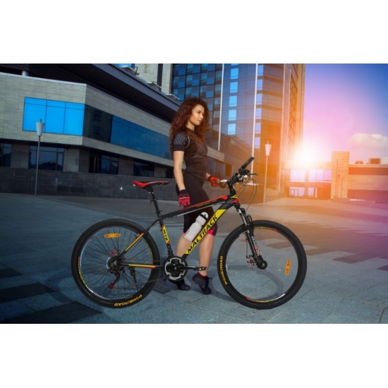 Dviratis MTB MalTrack TEAM ALLOY RED 26" SHIMANO (aliuminis)