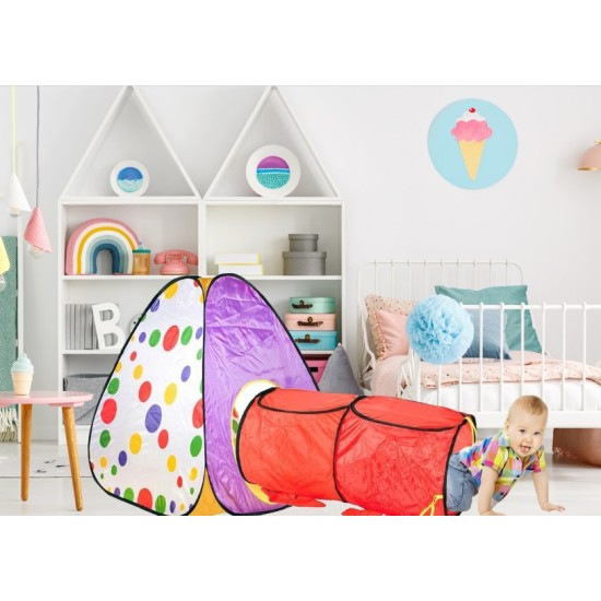 Tunneliga telk 2*1 Kids Play
