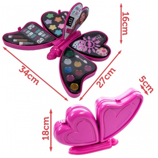 Laste kosmeetikakomplekt "Butterfly"