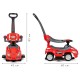 Masin - tõukur DELUXE 3w1 Red