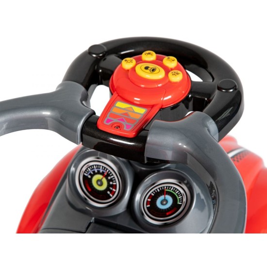 Masin - tõukur DELUXE 3w1 Red
