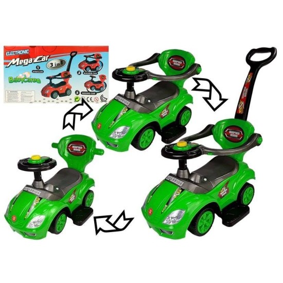 Masin - tõukur DELUXE 3w1 Green
