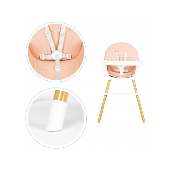 Söögitool Ecotoys Rose Uus 2in1