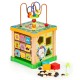 Ergoterapinis medinis lavinamasis kubas - labirintas ECO TOYS 5in1 