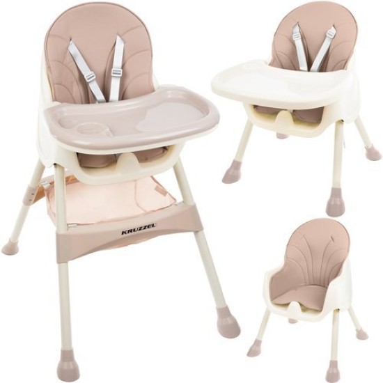Söötmistool Kruzzel 3in1 Pink
