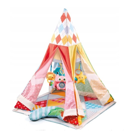 Mängutelk - treeningmatt, tipi WIGWAM 2in1