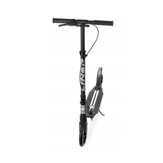 Alumiiniumist tõukeratas RAVEN STRAIGHT BLACK PRO suure 20 cm. rattad käsipidur ja esivedrustus
