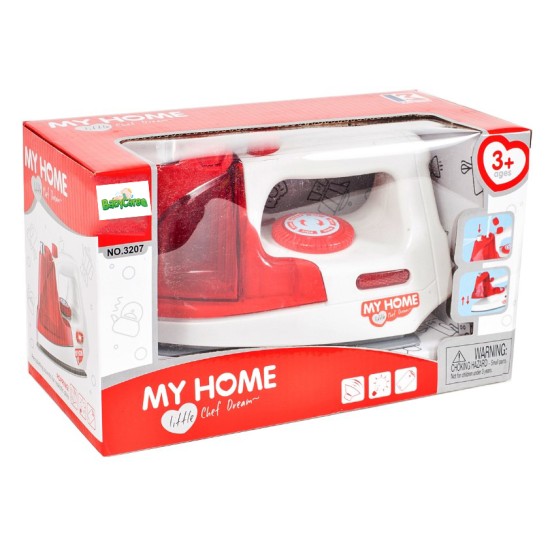 Laste triikraud "MY HOME" valguse ja veega