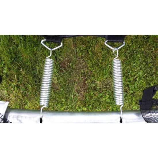 Batutas 12" 366 cm skersmens, su apsauginiu tinkleliu ir kopėčiomis