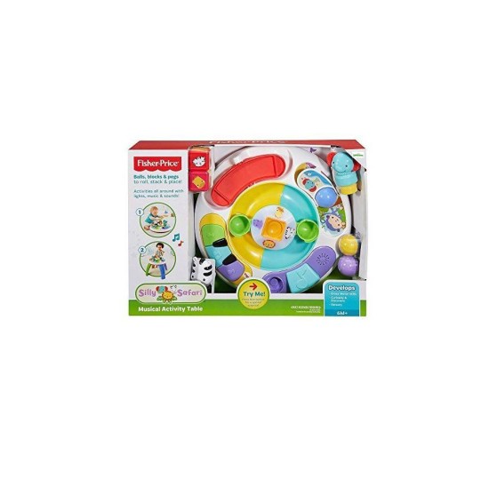 Fisher Price edukacinis žaidimų staliukas „Safari“ 