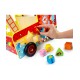 Puidust tõukuriga tuletõrjedepoo plokkidega