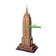 3D-puzzle, pusle The Empire State, 102-korruseline art deco stiilis pilvelõhkuja New Yorgis
