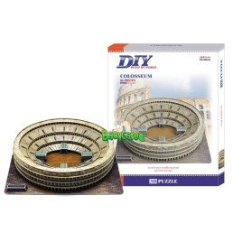 3D pusle, pusle Colosseum on maailma suurim ja vanim amfiteater, mis asub Roomas