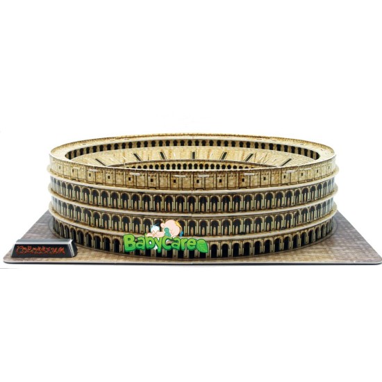 3D pusle, pusle Colosseum on maailma suurim ja vanim amfiteater, mis asub Roomas