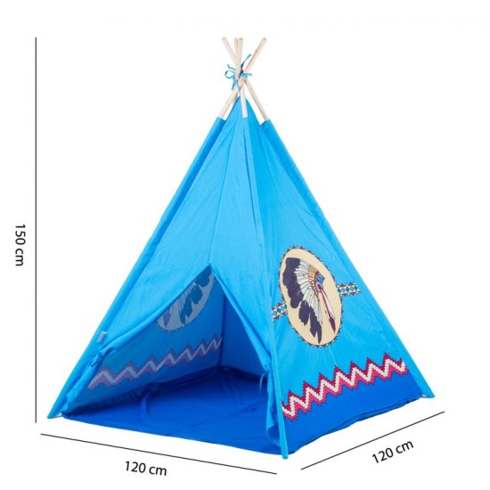 Mängutelk Eco mänguasjad, tipis WIGWAM