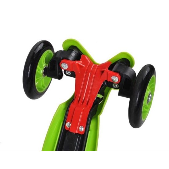 Kolmerattaline roller roheline SKOOTER