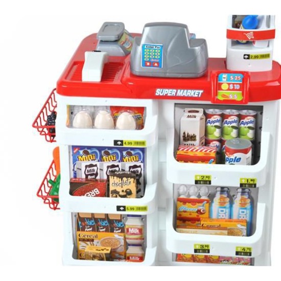Supermarketi kauplus käruga HOME SUPERMARKET